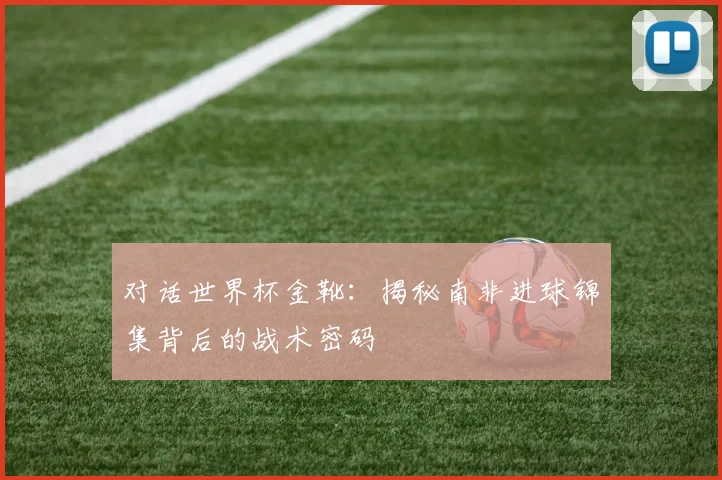 对话世界杯金靴：揭秘南非进球锦集背后的战术密码